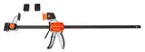 Pony Jorgensen EZ-Hold Platinum Series Trigger Clamps set of 6 in action, showcasing strong clamping force and durable construction