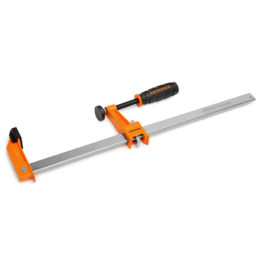 Pony Jorgensen Set of 4 Heavy Duty Quick Action Clutched F Clamps 450mm Capacity in use