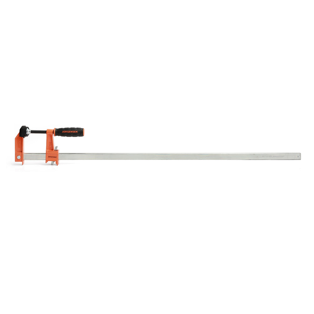 Pony Jorgensen heavy duty quick action F clamps in use on woodworking project