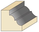 Torquata Classical Moulding Router Bit in action, creating intricate moulding designs