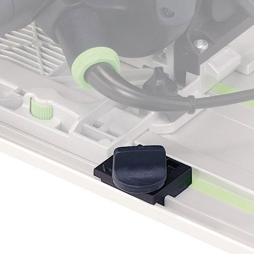 Festool Guide Rail Kickback Stop for safe and repetitive cutting and routing