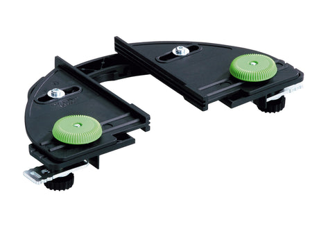 Festool Domino Trim Stop Attachment for precise mortise placement on narrow workpieces