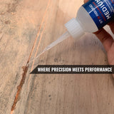Starbond Precision Microtips Extension Applicators Pack of 50 in use with glue application