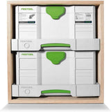 Festool Systainer Drawer with Pull Out Shelves - Easy access and secure storage solution for woodworking tools