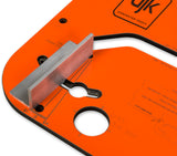 UJK Angle Adjustment Plate for Variable Angle Worktop Jig, aids accurate joint cutting for non-square walls