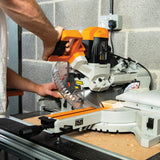 Triton TCMS255 1800W Sliding Compound Mitre Saw 254mm