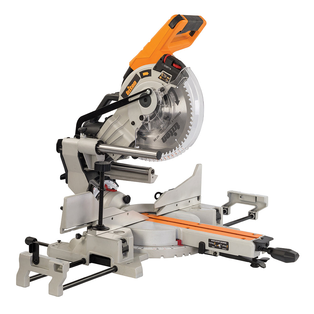 Triton TCMS255 1800W Sliding Compound Mitre Saw 254mm