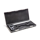 iGaging Two Piece Combination Square Set with Ruler & Try Square Head in case, metric/imperial markings, versatile woodworking tool