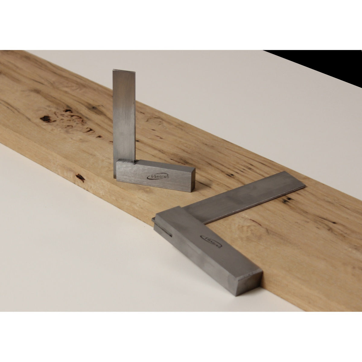 iGaging Precision Engineer's Squares 6in size, featuring heavy 2.4mm blade and 15.4mm base, produced to German DIN 875-1 Standard