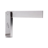 iGaging Precision Engineer's Square with 6-inch heavy 2.4mm blade and 15.4mm base, meets German DIN 875-1 Standard specifications