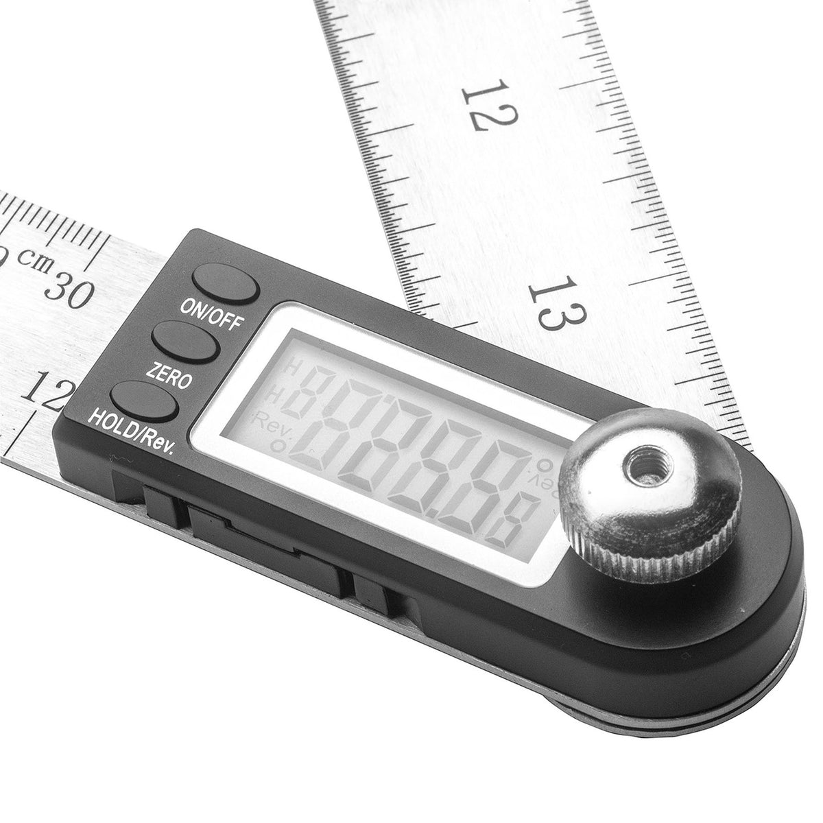 iGaging 10-Piece Measuring Kit with Square, Protractor, Caliper, and Gauge, showcasing precision and durability