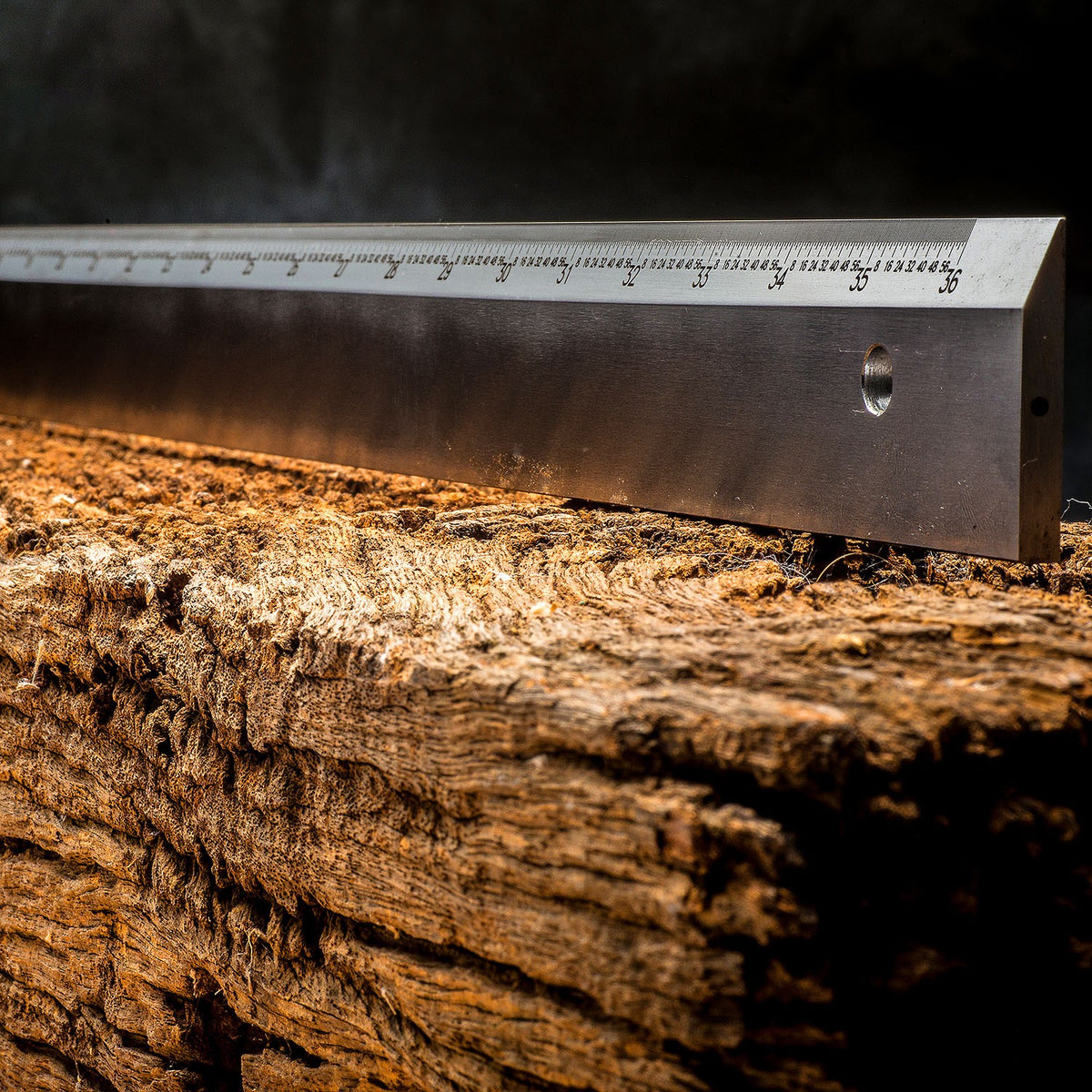 iGaging Straight Edge Precision Hardened Steel, Australian-made woodworking tool with engineering accuracy, available in 3 lengths