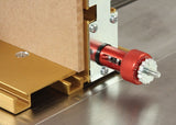 Incra IBOX Box Jointing Jig demonstrating precise finger jointing on wood