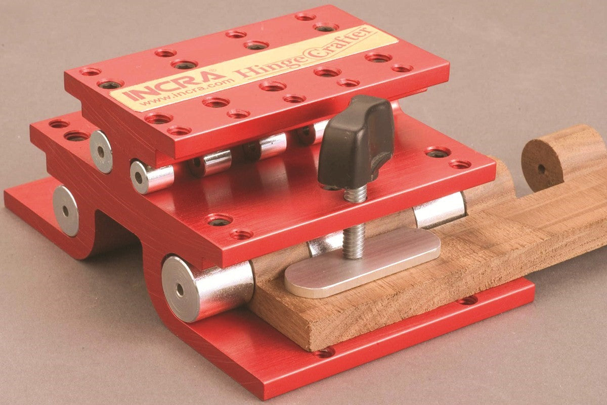 Incra HingeCrafter Jig for precise wooden hinge installation