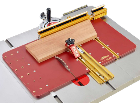 Incra Mitre Express Universal Sled System for precise table saw crosscuts and mitre cuts
