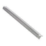 INCRA Precision Bend Rules Metric with corner slots for dual-surface layouts and micro-fine marking holes