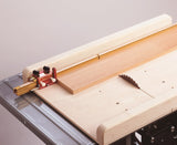 Versatile Incra ShopStop Vertical Fence Stop Bar with Micro Adjustment Metric for precise woodworking tasks