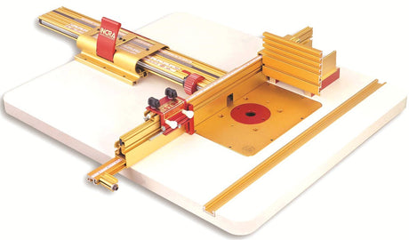 Incra LS Joinery Standard Fence Positioner System 430mm Capacity in use on a router table
