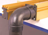 Incra LS WonderFence Positioner 430mm - Close-up of precision adjustment dial and measurement scale