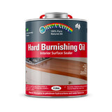 Organoil Hard Burnishing Oil Natural Wood Finish application demonstration