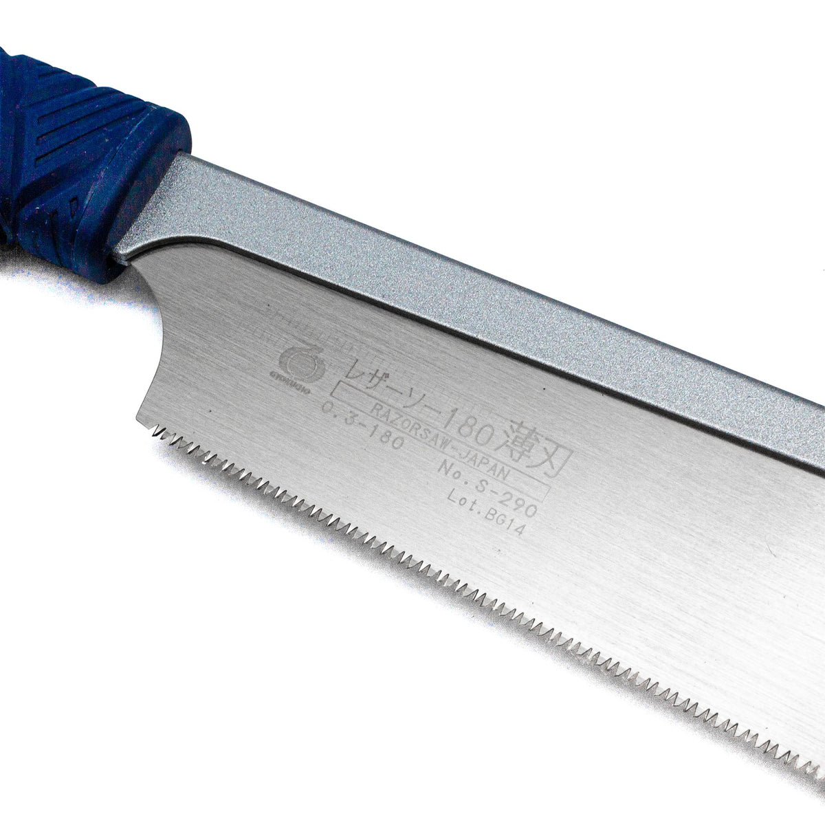 Razorsaw Miniature Carpentry Dozuki Japanese Saw 180mm Blade in use on wood