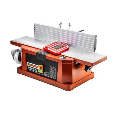 Sherwood 6in Benchtop Jointer Planer with Straight Cutterhead - Compact and portable woodworking tool for small workshops
