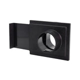 Sherwood Inline Blast Gate Connector for 2 1/2in Dust Extraction Hose, angle view