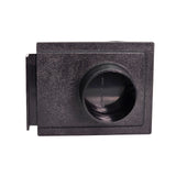 Sherwood 2 1/2in Inline Blast Gate Connector for Dust Extraction Hose in use with dual lines for improved suction