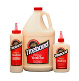 Titebond I Original Woodworking Glue PVA Yellow Aliphatic Resin bottle with label and cap