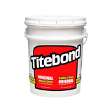 Titebond Original I Woodworking Glue PVA Yellow Aliphatic Resin - Close-up of product packaging