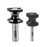 Torquata Bull Nose Moulding Router Bit creating half-circle edges in one pass