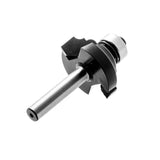 Torquata Classical Moulding Router Bit 1/4in Shank in action with guide bearing