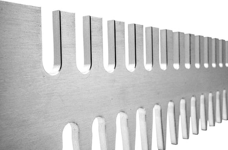 Baladonia 1/2in Through Dovetail Template in use with 12in Dovetail Router Jig System