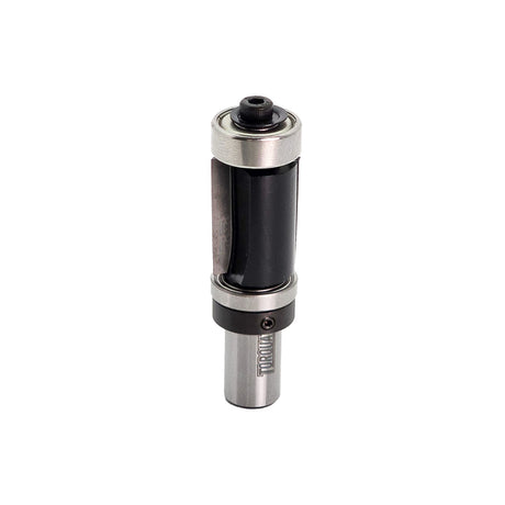 Torquata Dual-Bearing Flush Cut Trim Router Bit 1/2in Shank for precise woodworking trim applications
