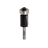 Torquata Heavy-Duty Flush Cut Trim Router Bit 1/4in Shank in use on timber jointing