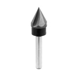 Torquata Laserpoint Router Bit 60 Degree Angle 1/4in Shank, Solid Carbide with Ejection Flutes - Engraving Detail Example