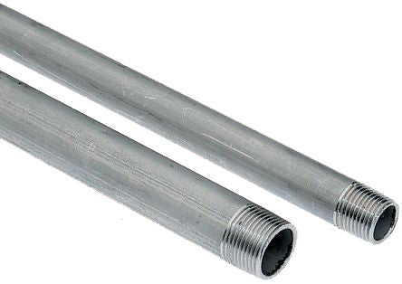Galvanised 3/4in Pipe 900mm for Pipe Clamps - High-quality galvanised pipe for DIY pipe clamps