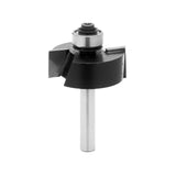 Torquata 1/4in Shank Rebate Router Bit for precise rebates with guide bearing for consistent depth. Ideal for furniture and cabinet makers
