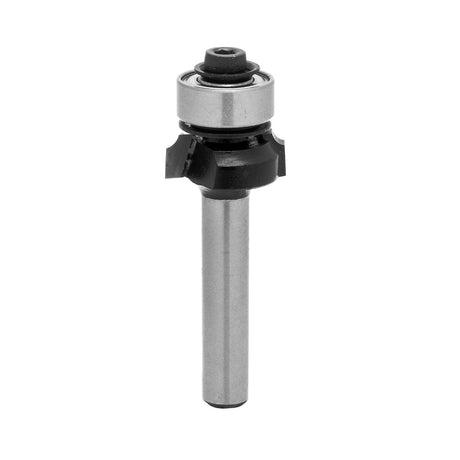 Torquata Round Over Moulding Router Bit 1/4in Shank trimming a timber edge with precision