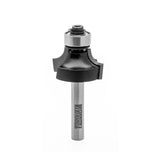 Round Over 1/4in Shank Router Bit for Edge Trimming - Torquata Woodworking Tools Australia