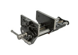 Torquata Quick Action Bench Vice with solid steel guide bars and ductile cast iron jaws for high clamping pressure