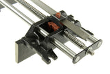 Torquata Quick Action Bench Vice showing solid steel guide bars and ductile cast iron jaws