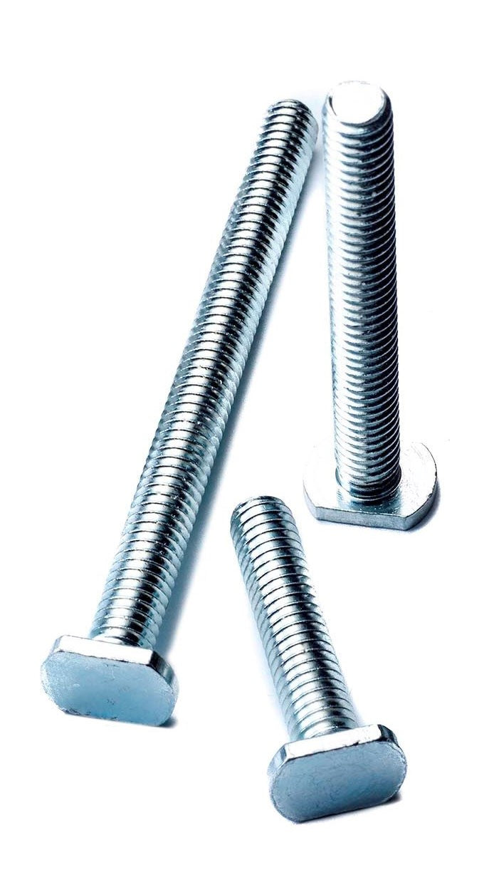 Torquata T-Track Bolts 5/16in Thread Pack of Ten, high-quality and durable woodworking hardware