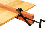 Torquata Set of Two 4-Way Panel Clamp Hardware Sets in action on large panel gluing project