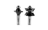 Torquata Edge Banding Groove Cutter Router Bit Set - Create invisible joinery with 60° profile for veneered MDF or ply