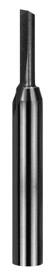 Torquata Straight Router Bit 2.4mm Solid Carbide on White Background
