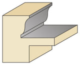 Torquata Sash Window Jointing Router Bit Set in use on timber to create classical ogee mould profiles