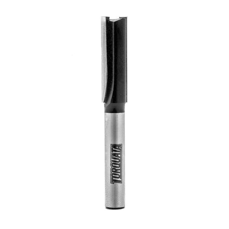 Torquata Bottom Cut Straight Plunge Router Bit 1/4in Shank - Versatile router bit for precise woodworking tasks