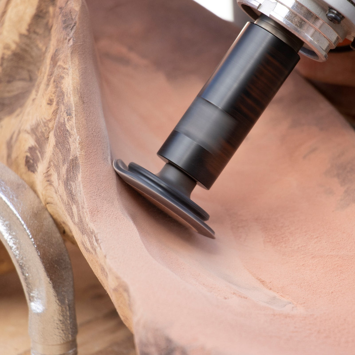 Arbortech Mini Turbo Sanding Pad attachment for woodworking angle grinders