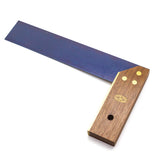 Crown Try Square 225mm with Rosewood & Brass Handle showcasing traditional craftsmanship and durable materials